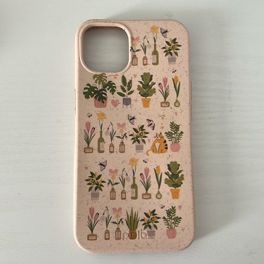 Seashell Plants and Blooms iPhone 13 Pela Case